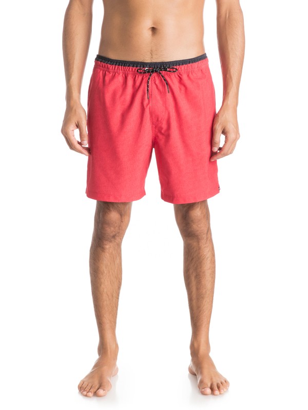 quiksilver, Fruit Bat Stretch 17" - Short de bain, FRUIT BAT QUIK RED (rqr6) 0 Fruit Bat Stretch 17" - Short de bain Rouge EQYJV03080 Quiksilver