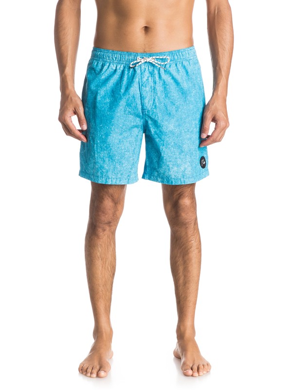quiksilver, Acid Print 17" Volleys, ACID PRINT DIVA BLUE (bne6) 0 Acid Print 17" Volleys EQYJV03086 Quiksilver