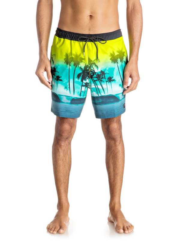 quiksilver, Waves 17" - Schwimmshorts, VIRIDIAN GREEN (bnf6) 0 Waves 17" - Schwimmshorts Blau EQYJV03193 Quiksilver