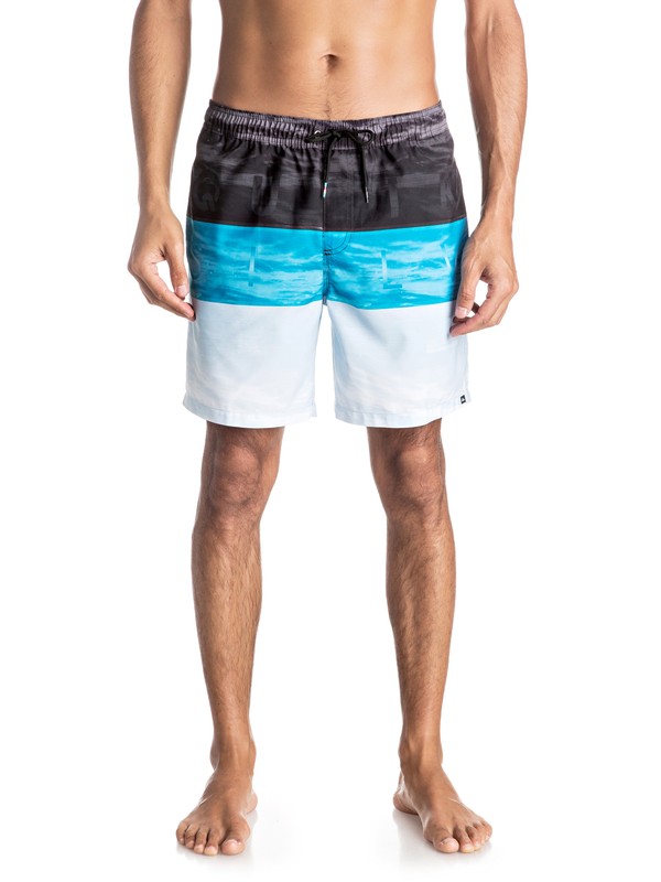 quiksilver, Word Waves 17" - Short de bain, BLUE DANUBE (bms6) 0 Word Waves 17" - Short de bain EQYJV03203 Quiksilver