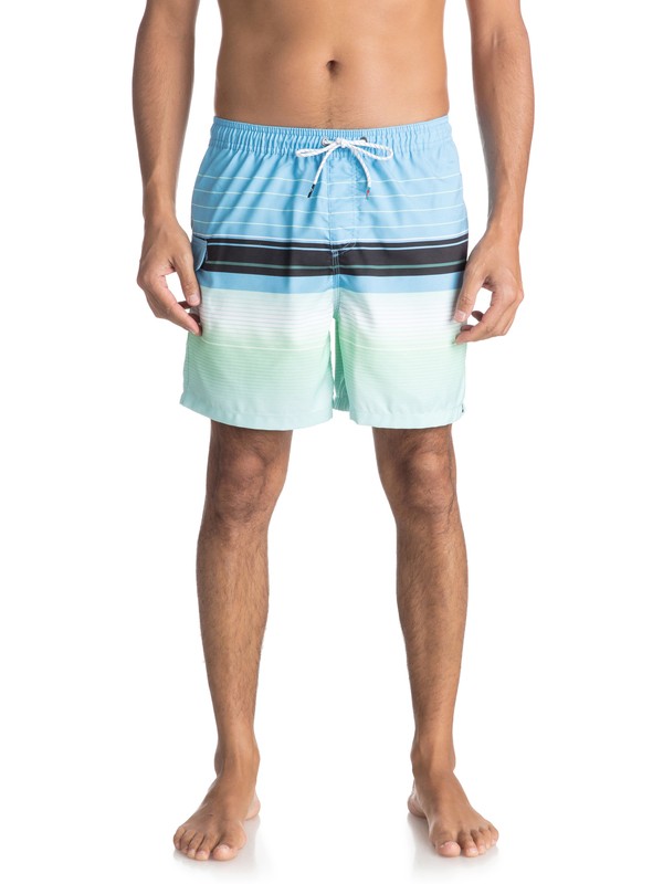 quiksilver, Swell Vision 17" - Traje De Baño para Hombre, BONNIE BLUE (bjb6) 0 Swell Vision 17" - Traje De Baño para Hombre Azul EQYJV03305 Quiksilver