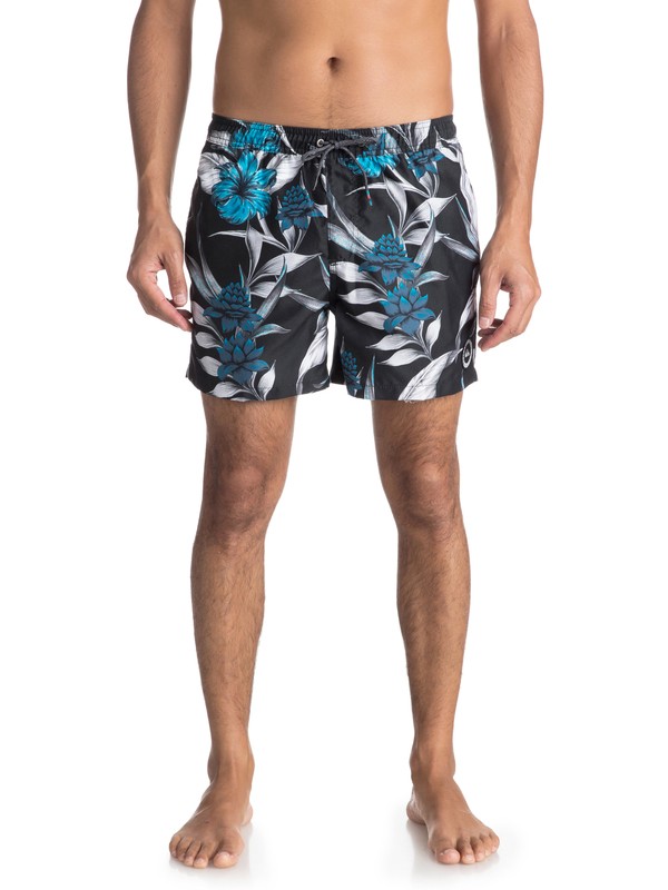 quiksilver, Пляжные шорты Pua 15", BLACK (kvj6) 0 Пляжные шорты Pua 15" Черный EQYJV03311 Quiksilver