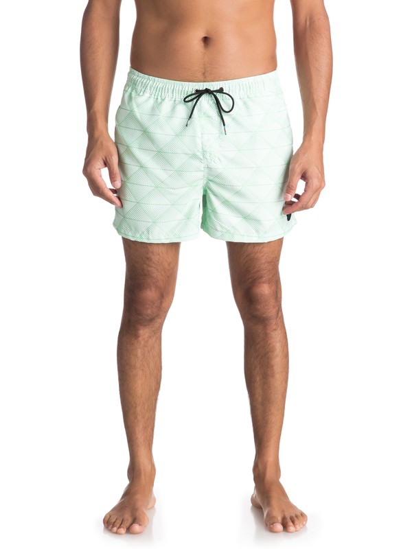 quiksilver, Static Island 15" - Zwembroek, WHITE (wbb6) 0 Static Island 15" - Zwembroek White EQYJV03314 Quiksilver