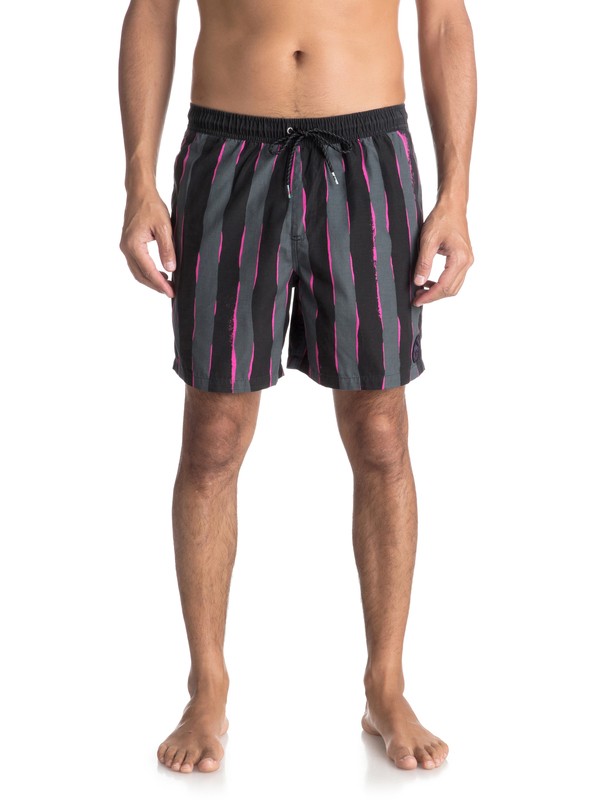 quiksilver, Mad 17" Volley Boardshorts, BLACK (kvj6) 0 Mad 17" Volley Boardshorts Black EQYJV03315 Quiksilver