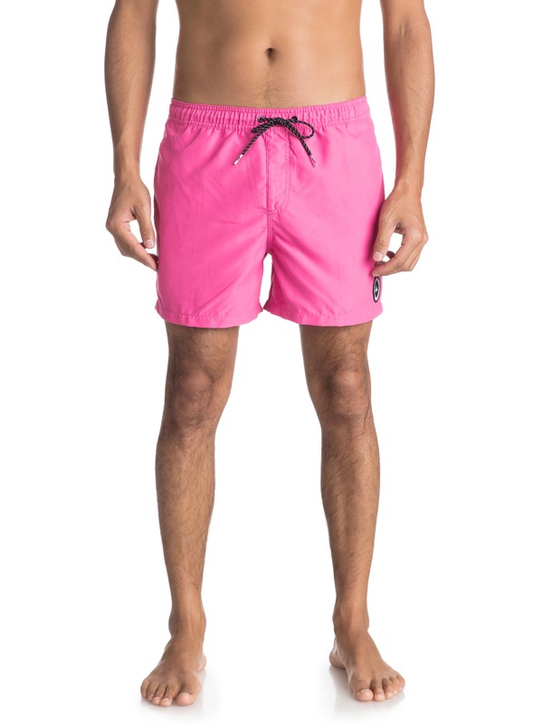 quiksilver, Everyday 15" - Swim Shorts for Men, SHOCKING PINK (mjy0) 0 Everyday 15" - Swim Shorts for Men Pink EQYJV03318 Quiksilver