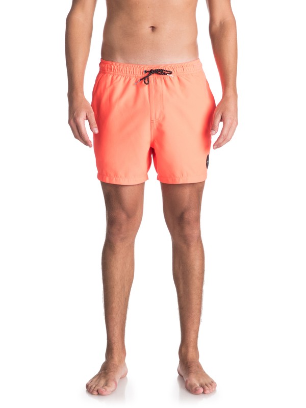 quiksilver, Everyday 15" - Swim Shorts for Men, FIERY CORAL (mkz0) 0 Everyday 15" - Swim Shorts for Men Pink EQYJV03318 Quiksilver