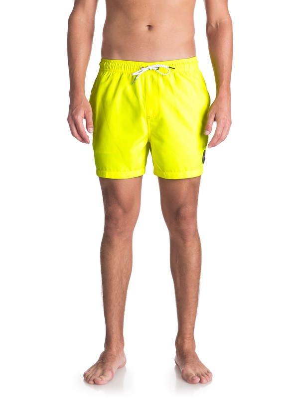 quiksilver, Everyday 15" - Traje De Baño para Hombre, SAFETY YELLOW (yhj0) 0 Everyday 15" - Traje De Baño para Hombre Amarillo EQYJV03318 Quiksilver