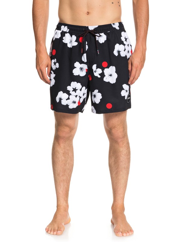 quiksilver, Variable 17" - Swim Shorts for Men, BLACK (kvj6) 0 Variable 17" - Swim Shorts for Men Black EQYJV03358 Quiksilver