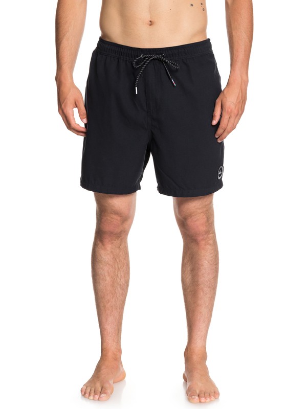 quiksilver, Everyday 17" Volleys, BLACK (kvj0) 0 Everyday 17" Volleys Black EQYJV03365 Quiksilver