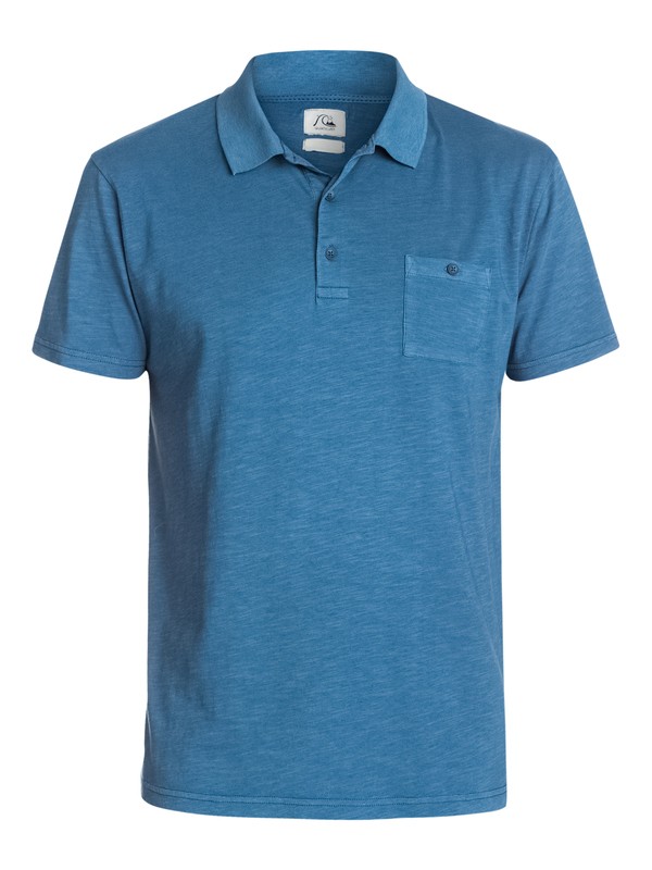 quiksilver, Voices Polo Shirt, DARK DENIM (brq0) 0 Voices Polo Shirt EQYKT03150 Quiksilver