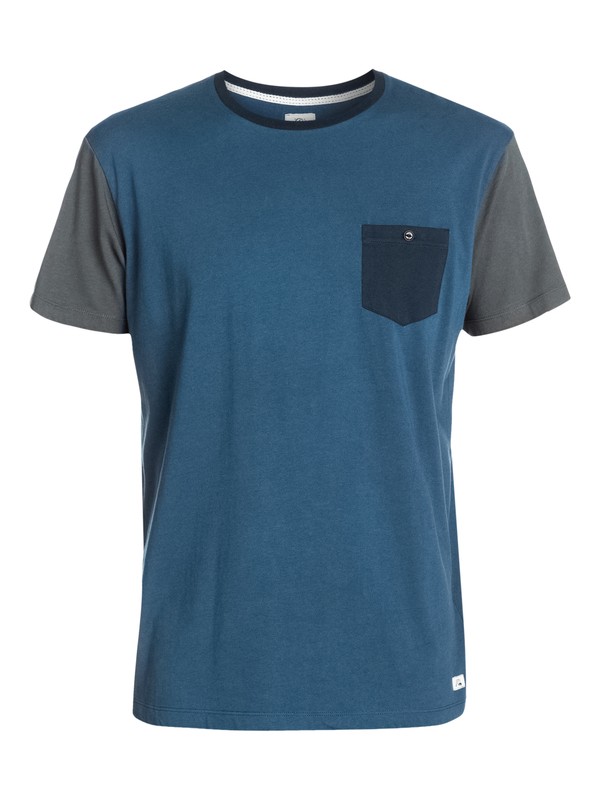 quiksilver, Whip In T-Shirt, DARK DENIM (brq0) 0 Whip In T-Shirt EQYKT03157 Quiksilver