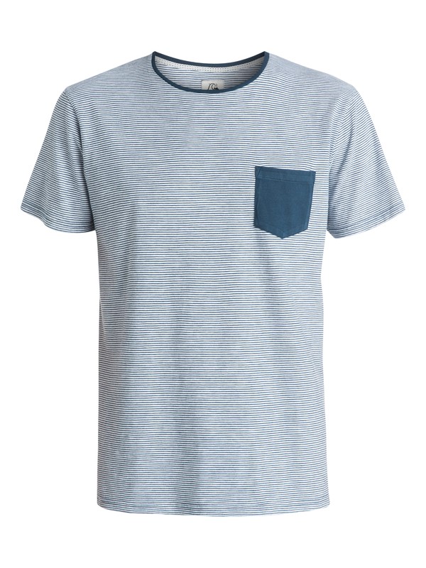 quiksilver, Feeder Man Tee, DARK DENIM (brq0) 0 Feeder Man Tee EQYKT03175 Quiksilver