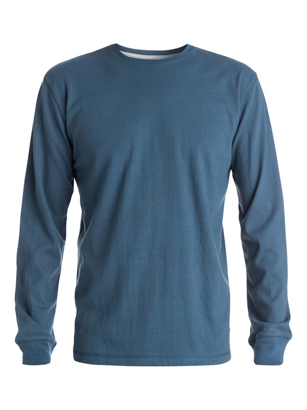 quiksilver, Vellón de Cuello Redondo Snit, DARK DENIM (brq0) 0 Vellón de Cuello Redondo Snit EQYKT03186 Quiksilver