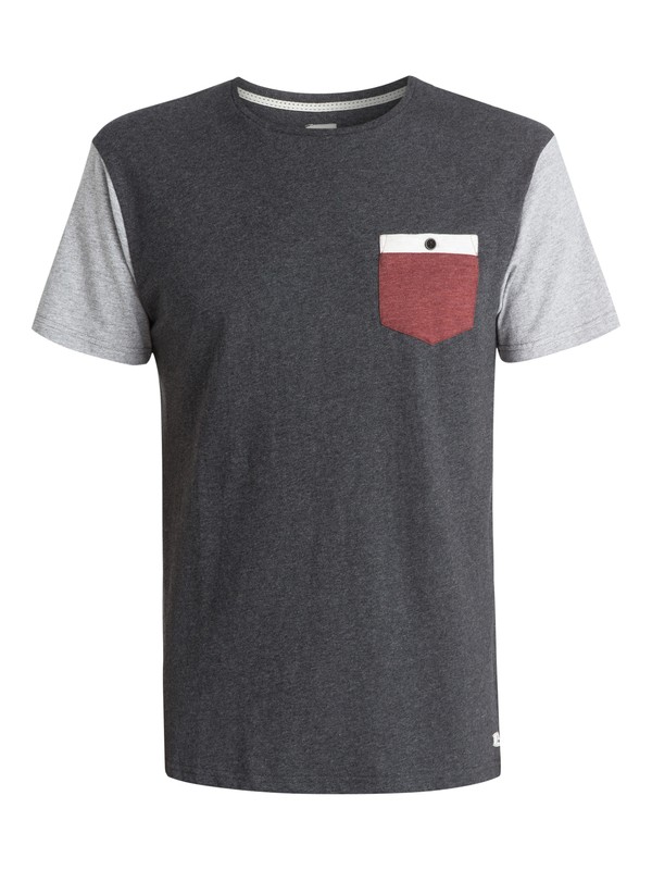 quiksilver, Camiseta Bay Sic, DARK CHARCOAL HEATHER (kyfh) 0 Camiseta Bay Sic EQYKT03191 Quiksilver