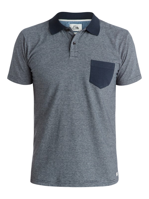 quiksilver, Idylic Coast Polo Shirt, NAVY BLAZER (byj0) 0 Idylic Coast Polo Shirt EQYKT03267 Quiksilver