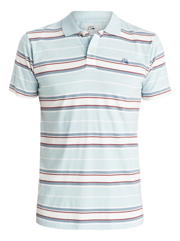 quiksilver, Bold Vibe Polo Shirt, ANGEL FALLS (bfg0) 0 Bold Vibe Polo Shirt EQYKT03268 Quiksilver