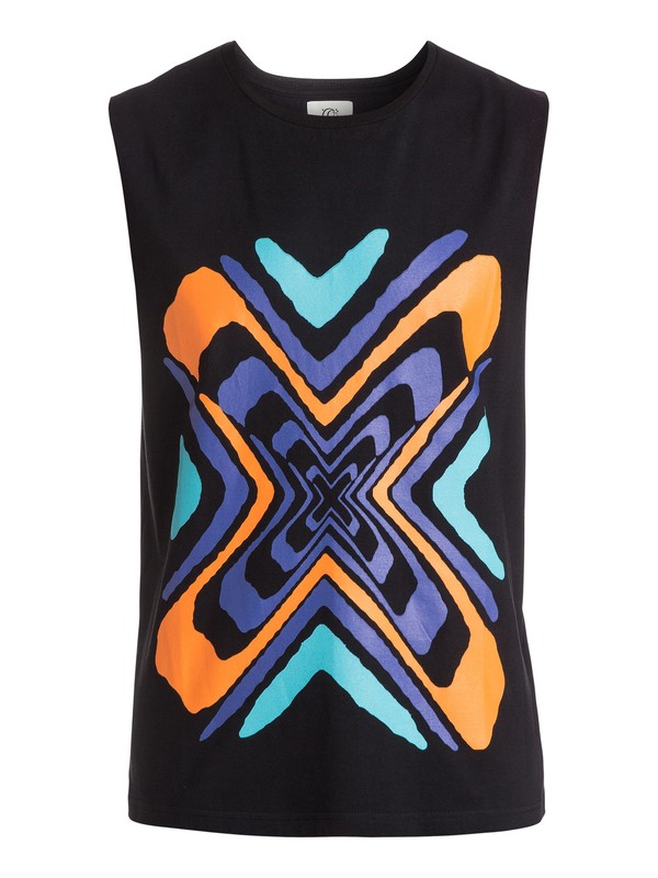quiksilver, Portal Muscle Tank, BLACK (kvj0) 0 Portal Muscle Tank EQYKT03271 Quiksilver