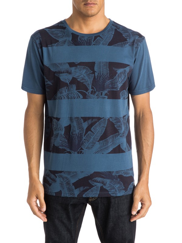 quiksilver, Blatano - T-shirt, DARK DENIM (brq0) 0 Blatano - T-shirt EQYKT03277 Quiksilver