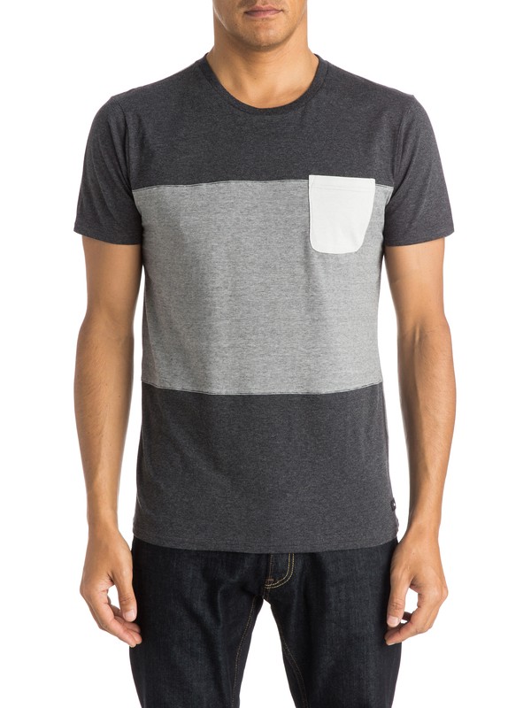 quiksilver, Capture Island - T-shirt, TARMAC HEATHER (ktah) 0 Capture Island - T-shirt EQYKT03279 Quiksilver