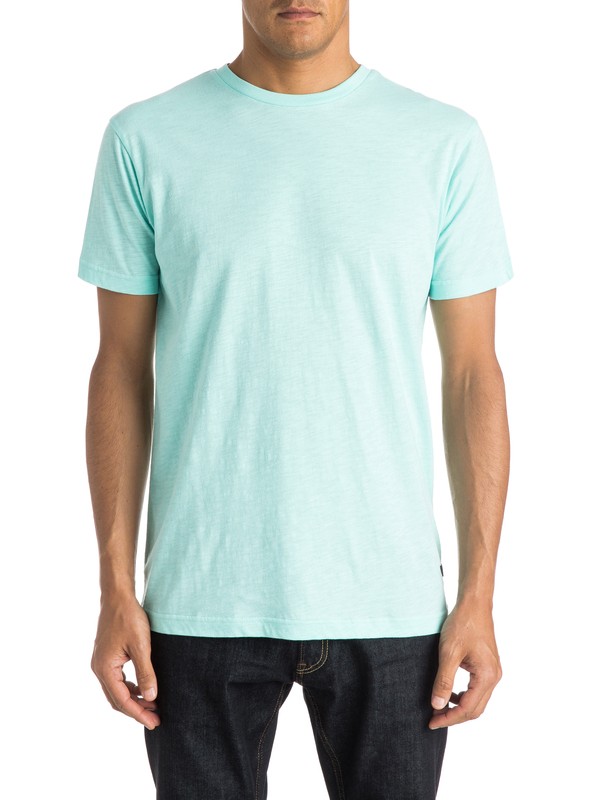 quiksilver, Everyday Slub - T-shirt, ARUBA BLUE (bfk0) 0 Everyday Slub - T-shirt EQYKT03284 Quiksilver