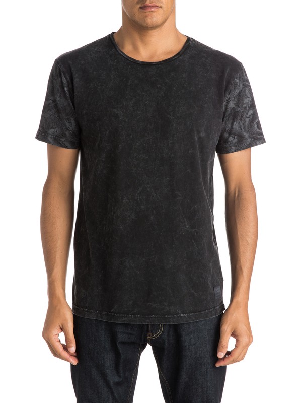quiksilver, Crosse Key - T-shirt, ANTHRACITE (kvj0) 0 Crosse Key - T-shirt EQYKT03317 Quiksilver