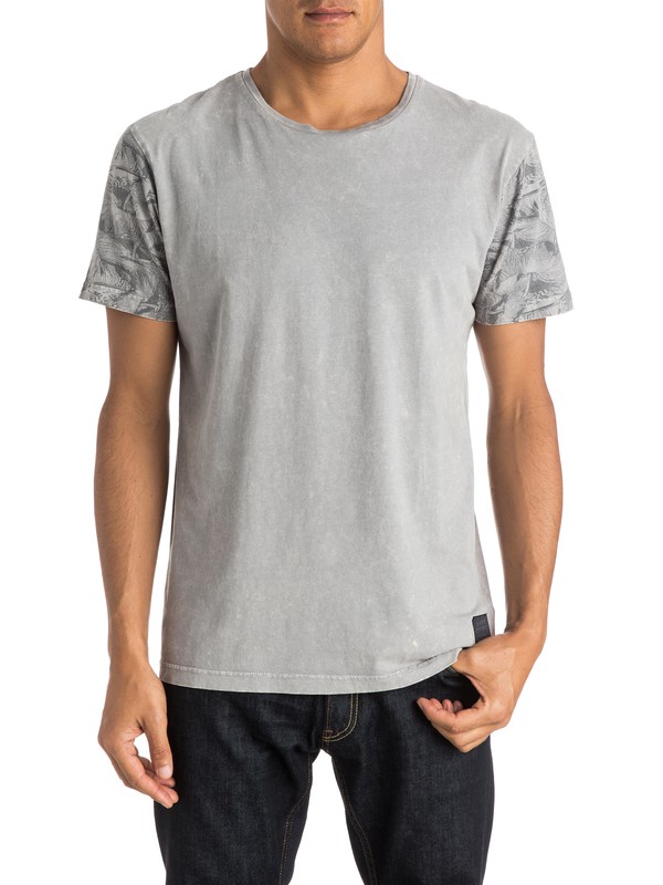 quiksilver, Crosse Key Tee, HIGHRISE (sgr0) 0 Crosse Key Tee EQYKT03317 Quiksilver