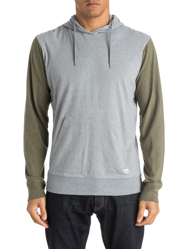 quiksilver, Baysic - Hoodie, MEDIUM GREY HEATHER (kpvh) 0 Baysic - Hoodie EQYKT03352 Quiksilver