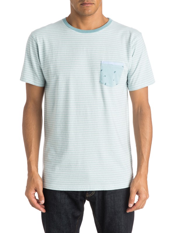 quiksilver, Basque Bay Pocket T-Shirt, SNOW WHITE (wbk0) 0 Basque Bay Pocket T-Shirt EQYKT03357 Quiksilver