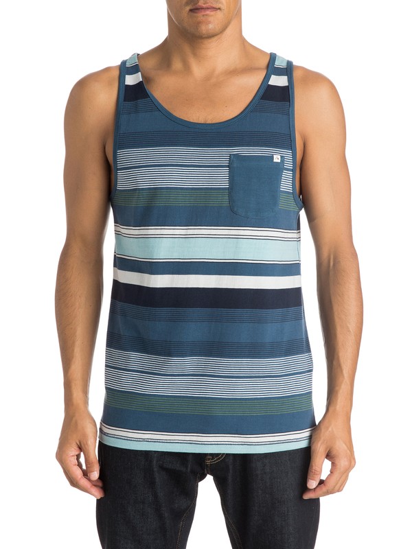 quiksilver, Sketchy Vibe Tank, DARK DENIM (brq0) 0 Sketchy Vibe Tank EQYKT03385 Quiksilver