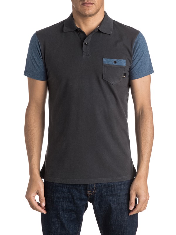 quiksilver, Baysic - Polo Shirt, TARMAC (kta0) 0 Baysic - Polo Shirt EQYKT03397 Quiksilver