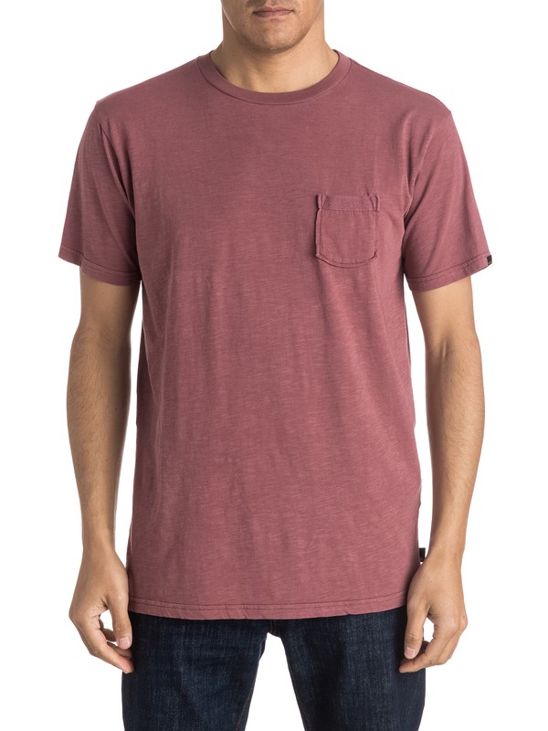 quiksilver, Slubstitution - Tee-Shirt à poche, WILD GINGER (rpv0) 0 Slubstitution - Tee-Shirt à poche EQYKT03414 Quiksilver