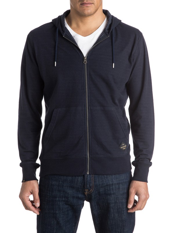quiksilver, Winwick - Tee-Shirt à manches longues zippé, DARK DENIM (brq0) 0 Winwick - Tee-Shirt à manches longues zippé EQYKT03418 Quiksilver