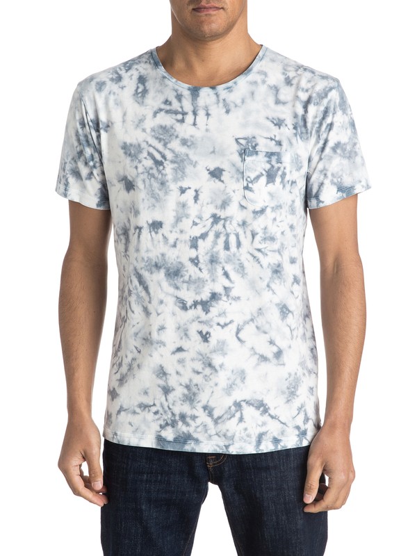 quiksilver, Washed Up - Tee-Shirt, DARK DENIM (brq0) 0 Washed Up - Tee-Shirt EQYKT03436 Quiksilver