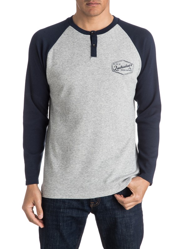 quiksilver, Camiseta de Manga Larga Polar Waters, NAVY BLAZER (byj0) 0 Camiseta de Manga Larga Polar Waters EQYKT03468 Quiksilver