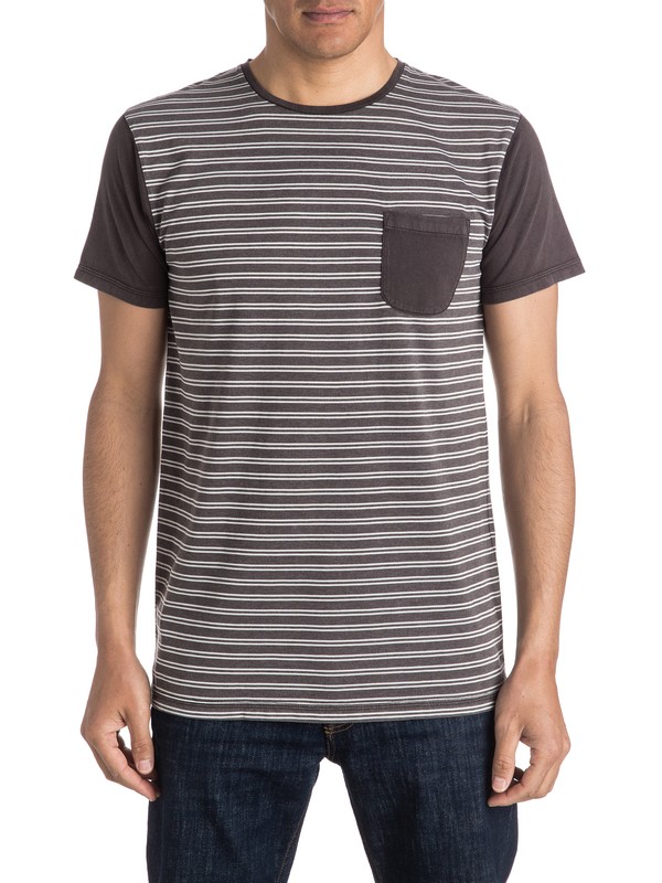 Acid Striped - Pocket T-shirt EQYKT03473 0 Acid Striped Pocket Tee EQYKT03473 Quiksilver