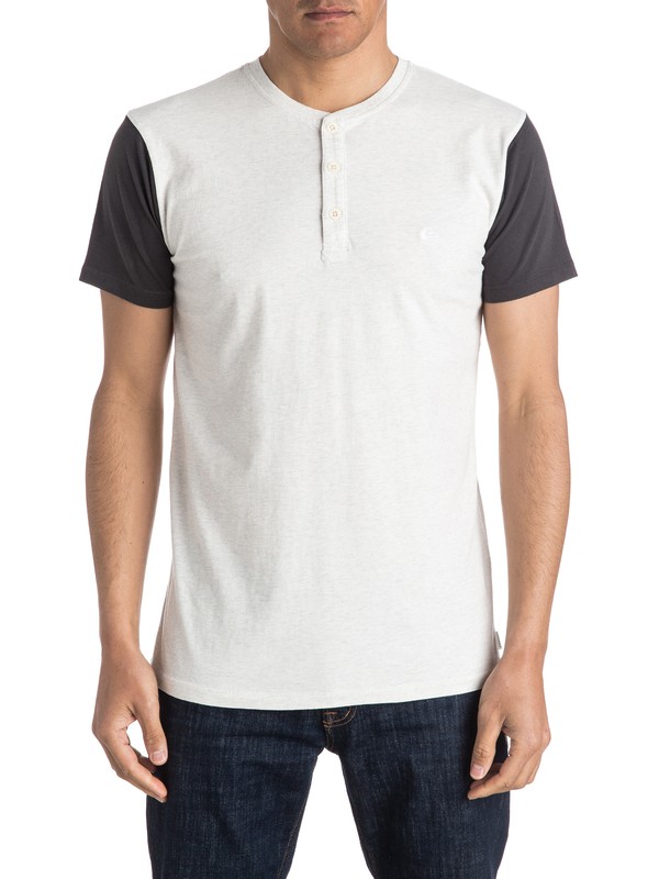 quiksilver, Hen Ten Tee, WHITE HEATHER (wbbh) 0 Hen Ten Tee EQYKT03483 Quiksilver