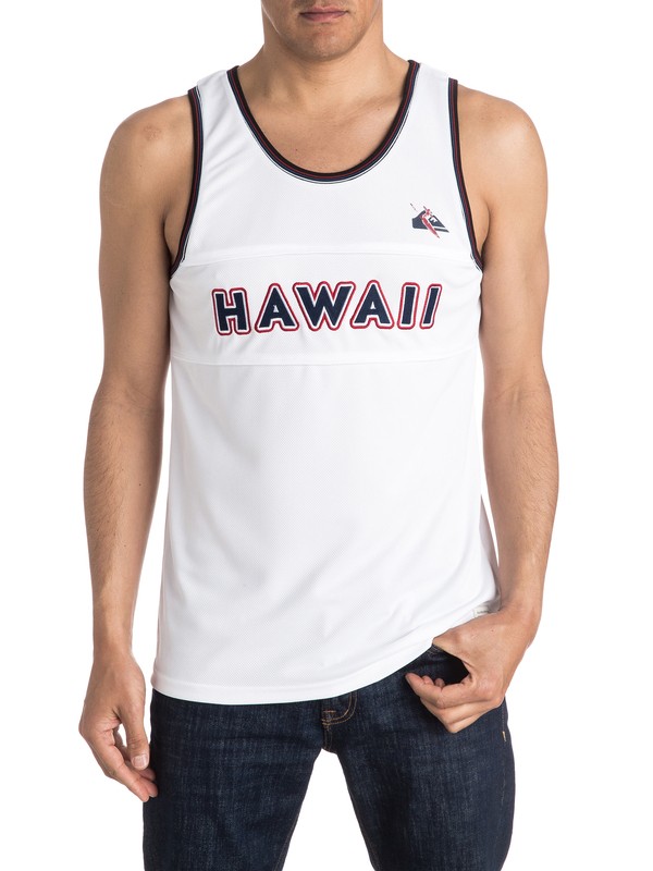 quiksilver, Half Court Tank, WHITE (wbb0) 0 Half Court Tank EQYKT03489 Quiksilver