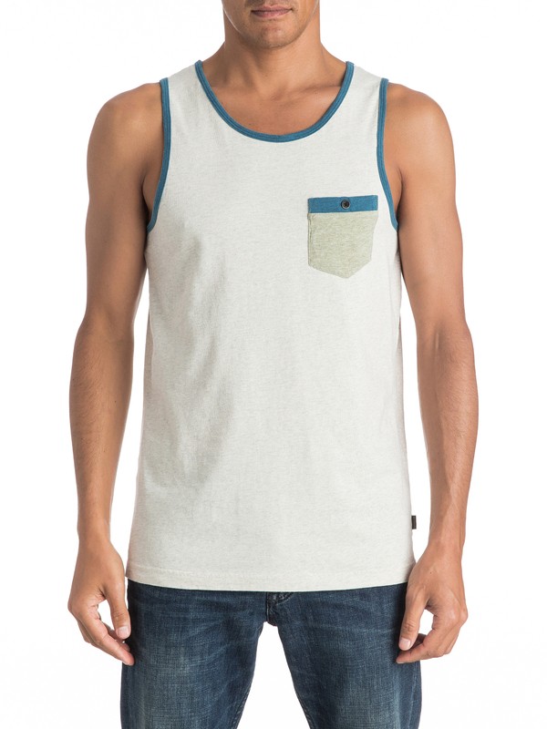 quiksilver, Baysic - Pocket Vest, BIRCH (wdw0) 0 Baysic - Pocket Vest EQYKT03497 Quiksilver