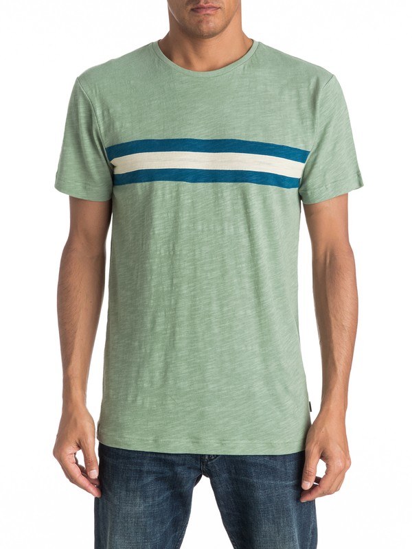 quiksilver, Portola Banks - Tee-Shirt, ICEBERG GREEN (ghg0) 0 Portola Banks - Tee-Shirt EQYKT03515 Quiksilver