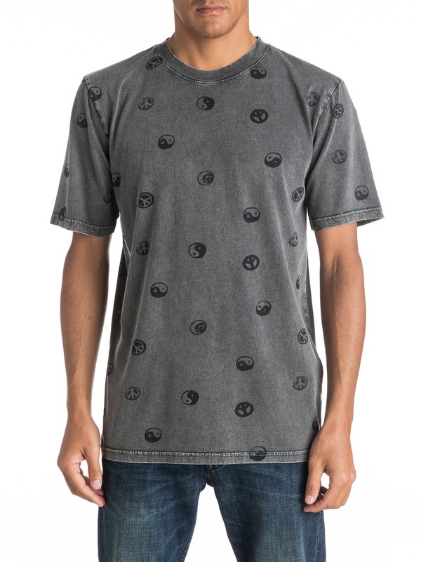quiksilver, Eye Ching - Tee-Shirt, BLACK EYE CHING (kvj6) 0 Eye Ching - Tee-Shirt EQYKT03524 Quiksilver