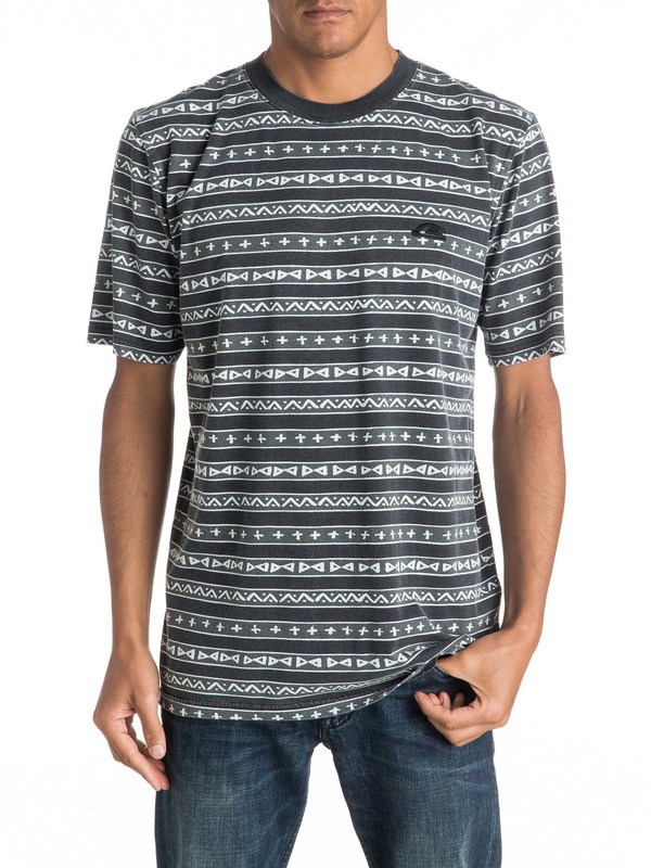 quiksilver, Gone Tribal Tee, BLACK (kvj0) 0 Gone Tribal Tee EQYKT03528 Quiksilver