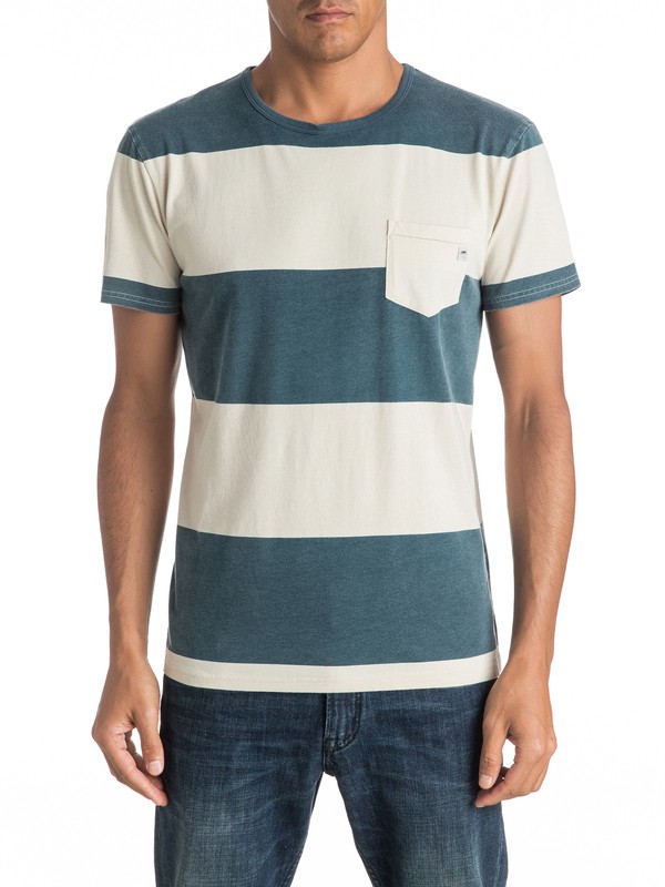 quiksilver, Maxed Out Hero - Pocket T-Shirt, INDIAN TEAL (bqk0) 0 Maxed Out Hero - Pocket T-Shirt Blue EQYKT03537 Quiksilver