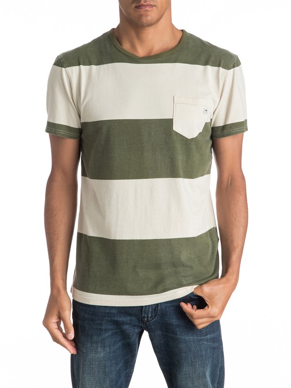 quiksilver, Maxed Out Hero - Pocket T-Shirt, FOUR LEAF CLOVER (gph0) 0 Maxed Out Hero - Pocket T-Shirt Green EQYKT03537 Quiksilver