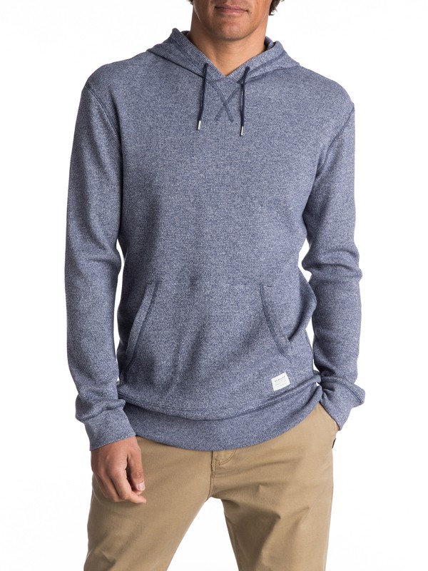 quiksilver, Caramoran - Sweat thermique à capuche pour Homme, MEDIEVAL BLUE HEATHER (bteh) 0 Caramoran - Sweat thermique à capuche pour Homme EQYKT03594 Quiksilver