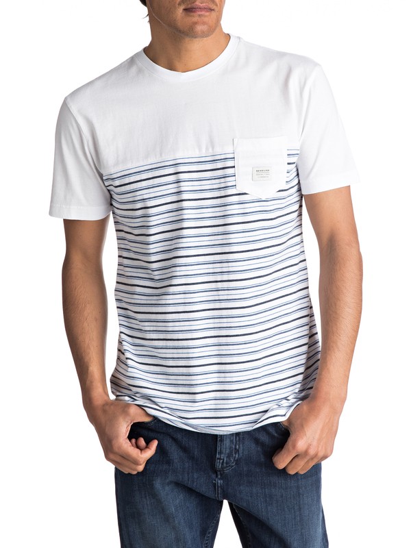 quiksilver, Full Tide Tee, WHITE-FULL TIDE (wbb3) 0 Full Tide Tee EQYKT03595 Quiksilver