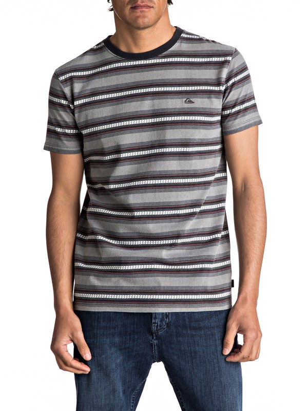 quiksilver, Baree Brant - Maglietta da Uomo, TARMAC-BAREE BRANT (kta3) 0 Baree Brant - Maglietta da Uomo Black EQYKT03598 Quiksilver