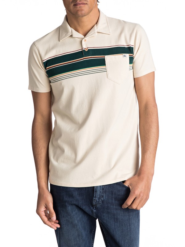 quiksilver, Daba Wy - Polo pour Homme, PONDEROSA PINE-DABA WY (gtp3) 0 Daba Wy - Polo pour Homme EQYKT03611 Quiksilver