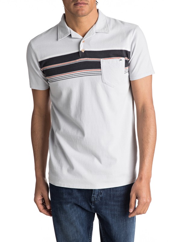 quiksilver, Daba Wy Polo Shirt, TARMAC-DABA WY (kta3) 0 Daba Wy Polo Shirt EQYKT03611 Quiksilver