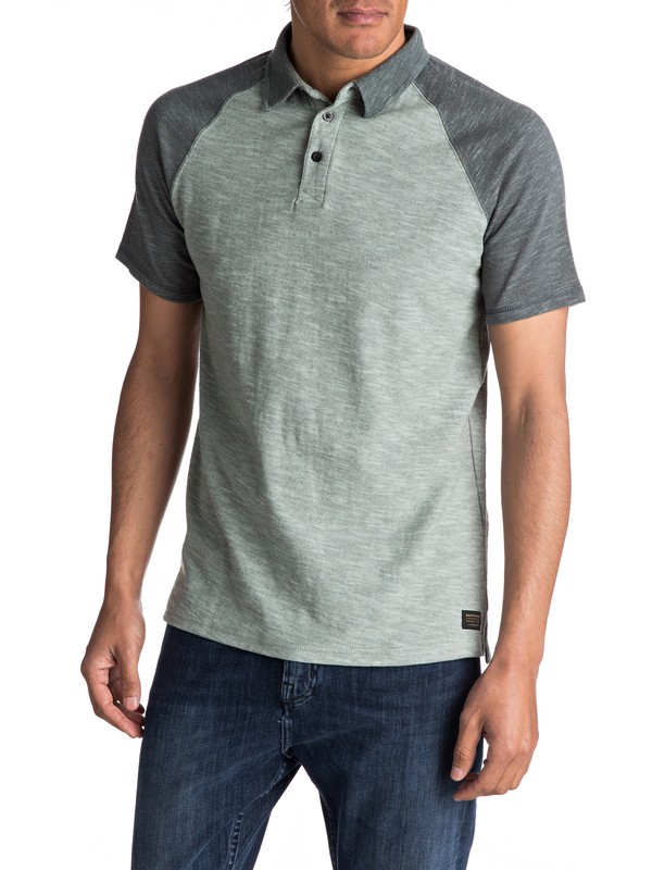 quiksilver, Tautira - Camiseta Tipo Polo, URBAN GREY (krn0) 0 Tautira - Camiseta Tipo Polo EQYKT03613 Quiksilver