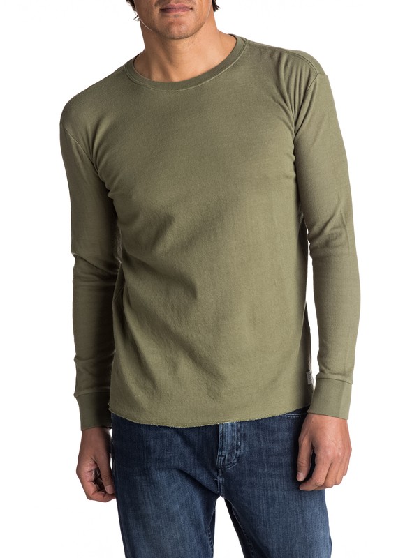 quiksilver, Lagonoy - Sweat pour Homme, FOUR LEAF CLOVER (gph0) 0 Lagonoy - Sweat pour Homme EQYKT03624 Quiksilver